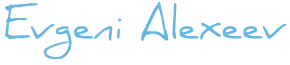 EVGENI ALEXEEV Logo